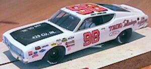 1969 Ford Torino Talladega  No 98
